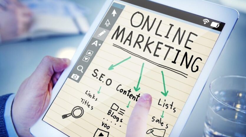 Marketing online.